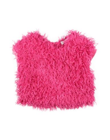 Monnalisa Toddler Girl Top Fuchsia Size 6 Polyester, Elastane In Pink