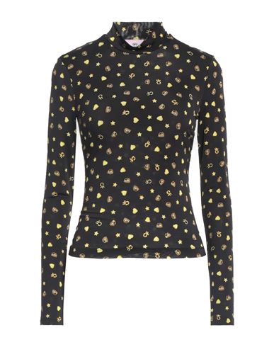 Shop Chiara Ferragni Woman T-shirt Black Size L Viscose, Elastane