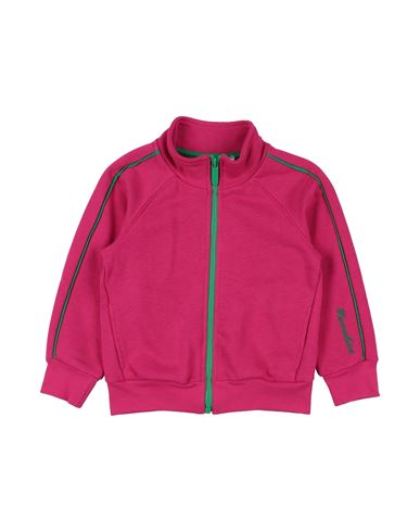 Monnalisa Toddler Girl Sweatshirt Fuchsia Size 3 Cotton, Polyester In Pink