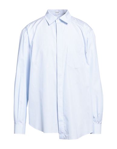 Loewe Man Shirt Sky Blue Size 15 ¾ Cotton