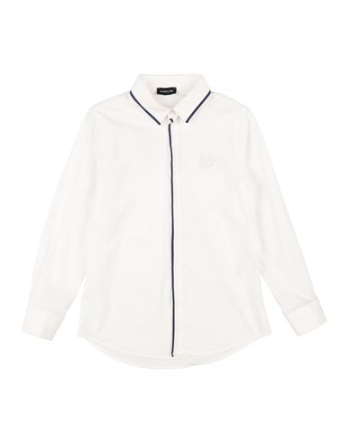 Monnalisa Toddler Boy Shirt White Size 6 Cotton, Elastane In White