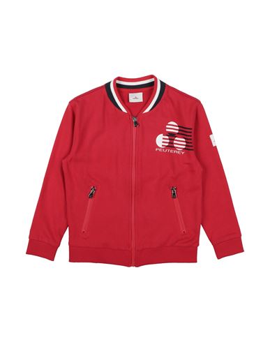 Peuterey Toddler Boy Sweatshirt Red Size 6 Cotton In Red