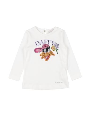 Monnalisa Girls Daffy Duck T-shirt In White