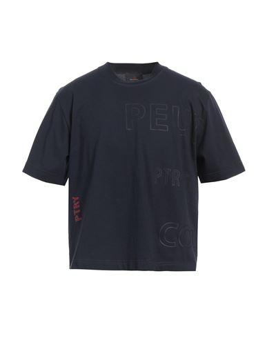 Peuterey Man T-shirt Navy Blue Size L Cotton
