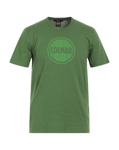 Colmar Man T-shirt Green Size L Cotton
