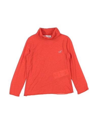 Monnalisa Toddler Girl T-shirt Orange Size 6 Viscose, Polyamide, Cashmere, Elastane In Orange