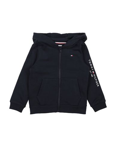 Tommy Hilfiger Toddler Boy Sweatshirt Midnight Blue Size 7 Cotton In Blue
