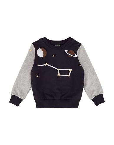 Monnalisa Toddler Boy Sweatshirt Midnight Blue Size 6 Cotton, Elastane In Blue
