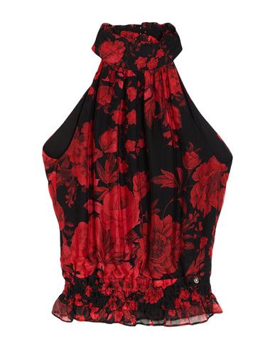 Liu •jo Woman Top Red Size 6 Silk, Viscose In Red