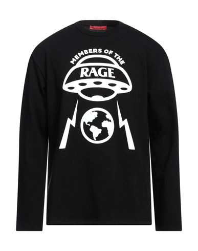 Members Of The Rage Man T-shirt Black Size L Cotton, Elastane