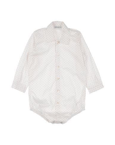 Manuell & Frank Toddler Boy Shirt White Size 3 Cotton, Elastane In White