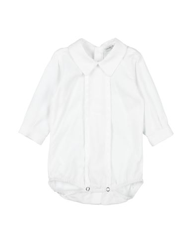 Manuell & Frank Enfant Newborn Boy Shirt Ivory Size 3 Cotton, Wool In White