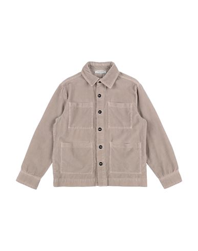 Paolo Pecora Toddler Boy Shirt Grey Size 3 Cotton, Elastane In Gray