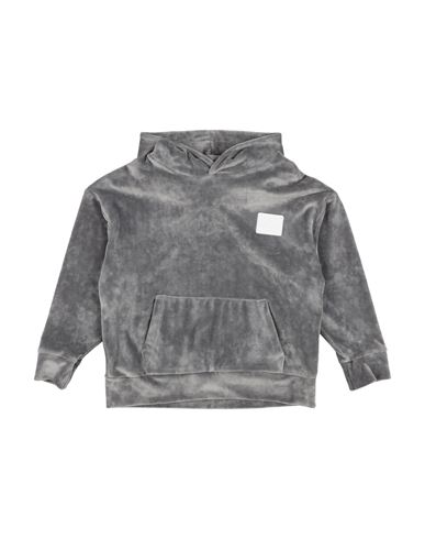 PAOLO PECORA PAOLO PECORA TODDLER BOY SWEATSHIRT GREY SIZE 5 POLYESTER, ELASTANE 