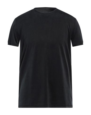 Rrd Man T-shirt Black Size 42 Cupro, Elastane