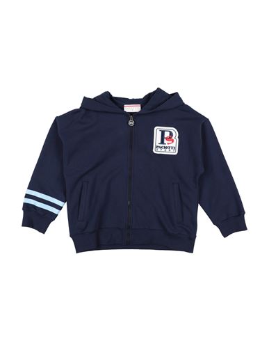 Cesare Paciotti Paciotti Toddler Boy Sweatshirt Navy Size 4 Cotton, Elastane In Navy