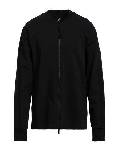 Thom Krom Man Sweatshirt Black Size Xl Cotton, Polyamide, Elastane