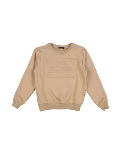 DANIELE ALESSANDRINI DANIELE ALESSANDRINI TODDLER BOY SWEATSHIRT BEIGE SIZE 6 COTTON 