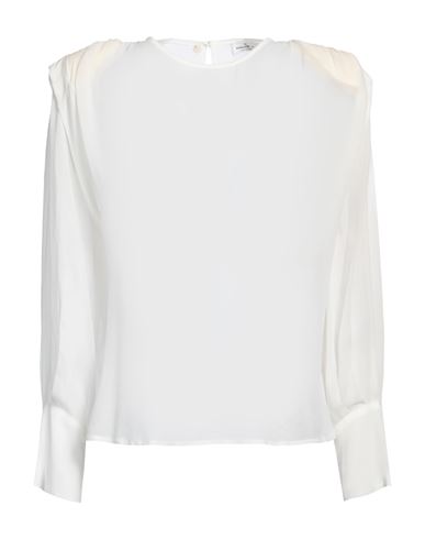 Rebel Queen By Liu •jo Woman Top Cream Size L Viscose In White