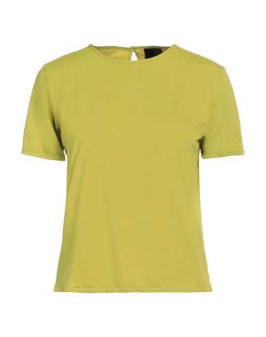 Rrd Woman T-shirt Lime Green Size 12 Polyamide, Elastane In Green