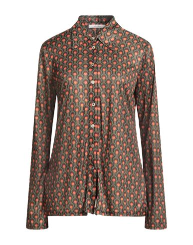 Maliparmi Malìparmi Woman Shirt Military Green Size 10 Polyester