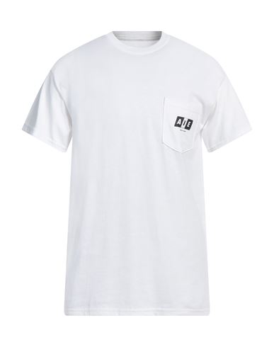 Shop Aïe Man T-shirt White Size M Cotton