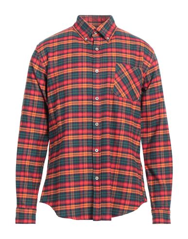 Camisa Hombre Naranja M Hombre