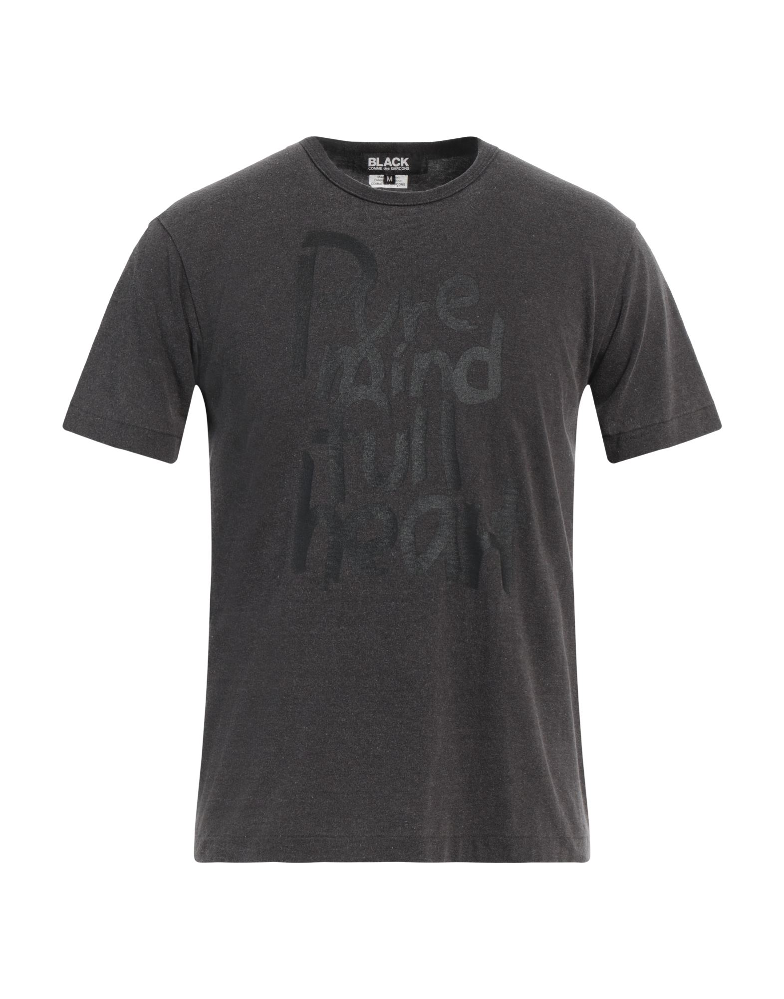 BLACK COMME des GARCONS Tシャツ・カットソー M 2125425Y0077 BLACK COMME des GARCONS Tシャツ・カットソー メンズ ブラック