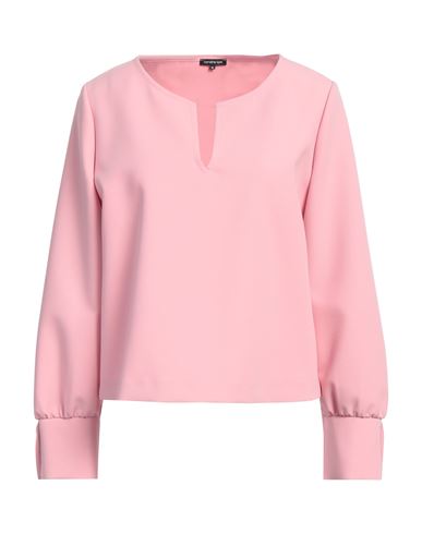 Caroline Biss Woman Top Pink Size 6 Polyester, Viscose, Elastane In Pink