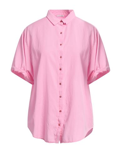 True Religion Woman Shirt Pink Size Xs Tencel, Cotton In Pink
