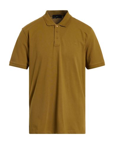 Liu •jo Man Man Polo Shirt Khaki Size 3xl Cotton, Elastane In Brown