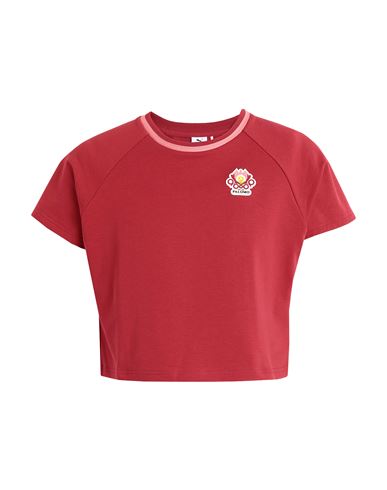 Puma X Palomo Baby Tee T-shirt Brick Size L Cotton, Polyester, Elastane In Red