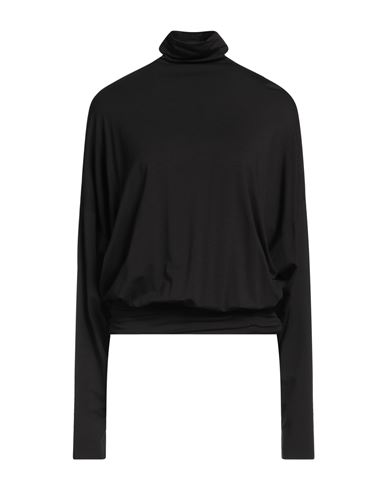 Pinko Woman Top Black Size L Viscose, Elastane In Black