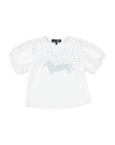 Harmont & Blaine Babies'  Toddler Girl T-shirt White Size 6 Organic Cotton, Elastane
