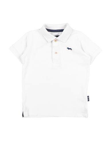 Harmont & Blaine Babies'  Toddler Boy Polo Shirt White Size 4 Cotton