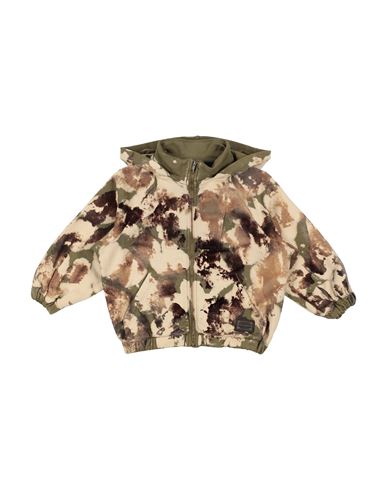 Dolce & Gabbana Toddler Boy Sweatshirt Beige Size 4 Cotton, Polyamide, Polyester, Zamak In Beige