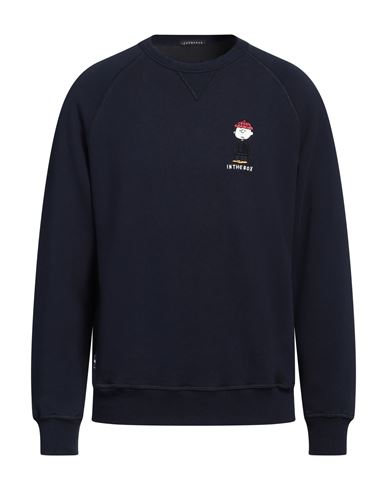 IN THE BOX IN THE BOX MAN SWEATSHIRT MIDNIGHT BLUE SIZE XL COTTON 