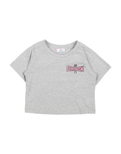 Chiara Ferragni Toddler Girl T-shirt Light Grey Size 6 Cotton In Grey