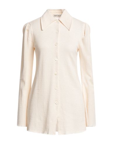 Our Legacy Hollow Knitted Shirt In Beige