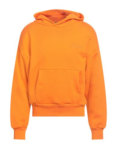 Garment Workshop Man Sweatshirt Orange Size Xxl Cotton