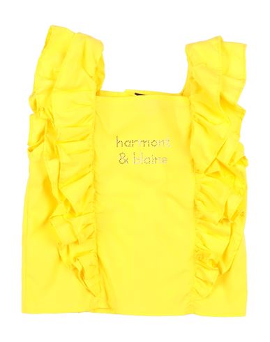 Shop Harmont & Blaine Toddler Girl Top Yellow Size 6 Cotton, Polyamide, Elastane
