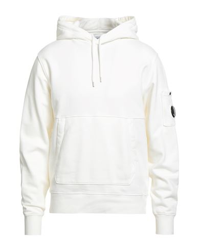C.p. Company C. P. Company Man Sweatshirt Ivory Size L Cotton In White