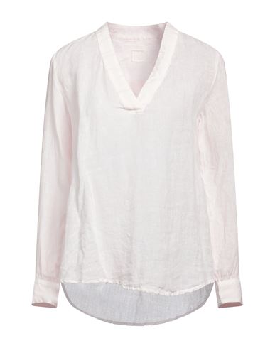 Shop 120% Lino Woman Top Light Pink Size 10 Linen