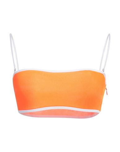 Dsquared2 Woman Top Orange Size 2 Polyester In Orange