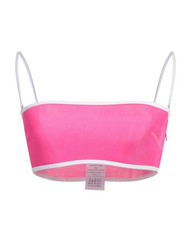 Dsquared2 Woman Top Fuchsia Size 2 Polyester In Pink