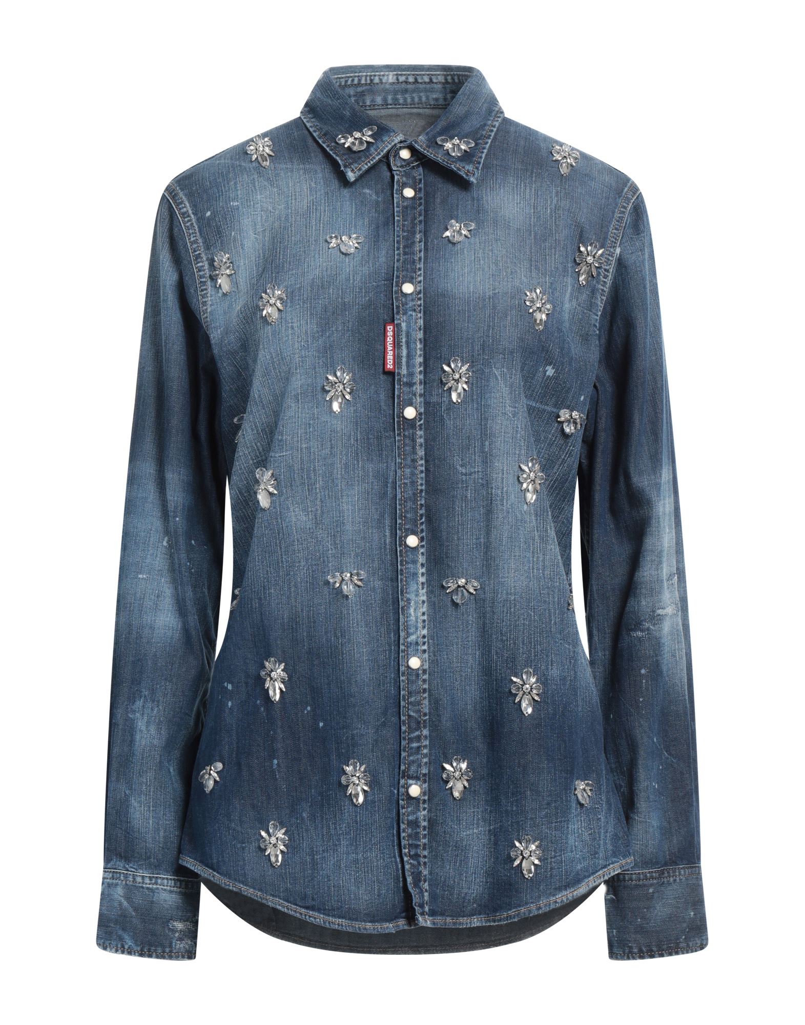 DSQUARED2 DSQUARED2 ΜΠΛΟΥΖΑΚΙΑ Πουκάμισο denim