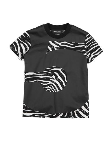 Dsquared2 Babies'  Toddler Girl T-shirt Black Size 4 Cotton