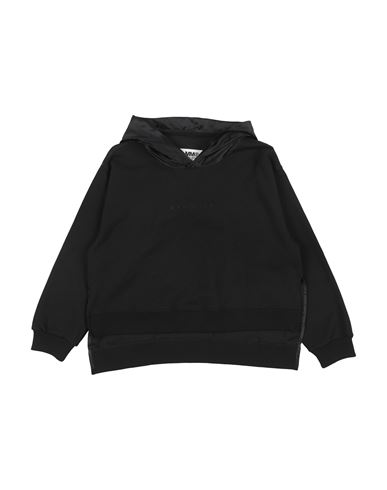 Mm6 Maison Margiela Toddler Girl Sweatshirt Black Size 6 Cotton, Elastane, Viscose In Black