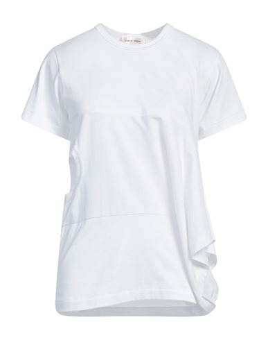 Shop Comme Des Garçons Woman T-shirt White Size L Cotton