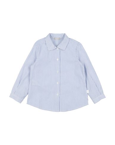 Il Gufo Toddler Girl Shirt Blue Size 6 Cotton In Blue